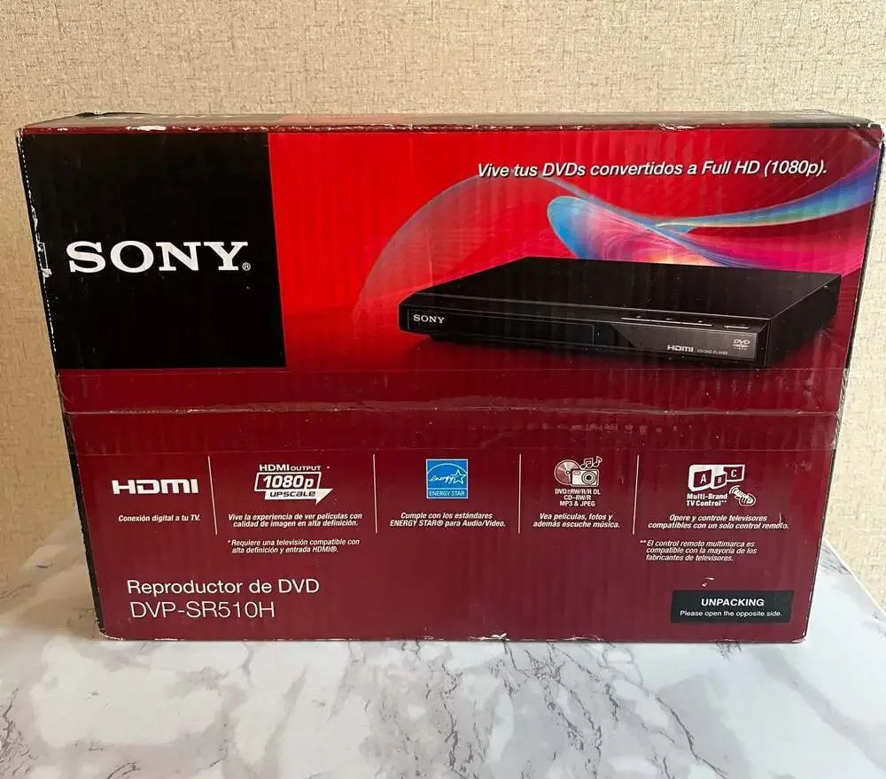 Sony DVP-SR510H Upscaling HDMI 1080p DVD Player